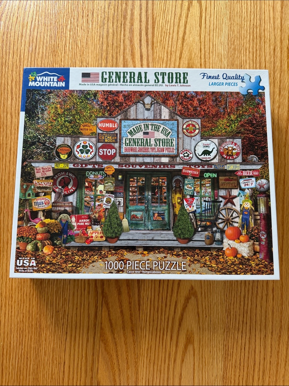 White Mountain General Store Jigsaw Puzzle 1000 Pieces